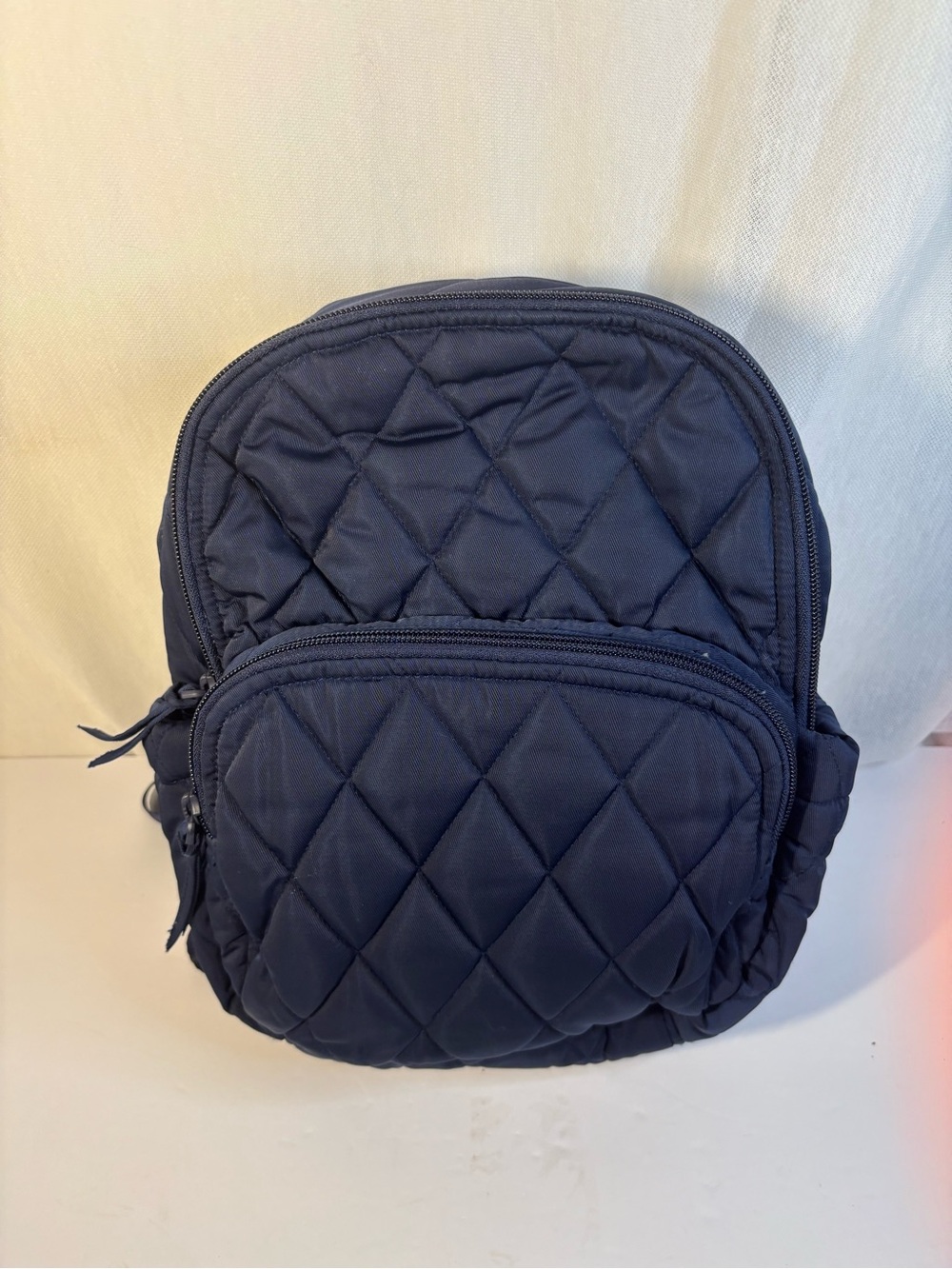Vera Bradley Quilted Navy Women’s Mini Backpack